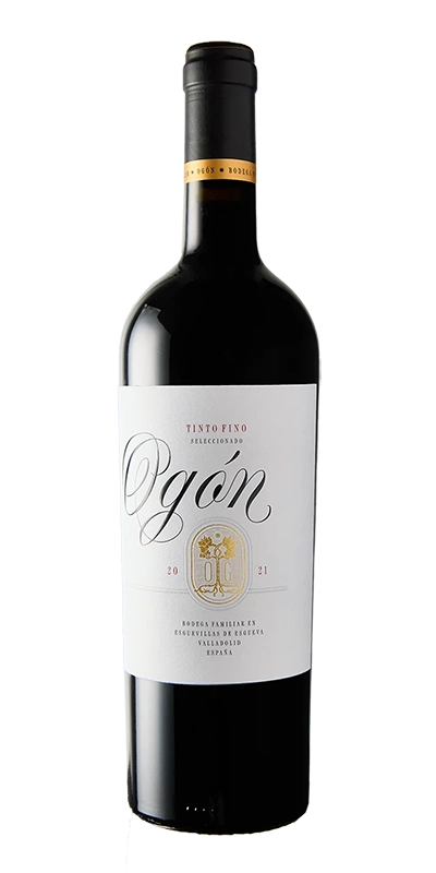 Botella de vino tinto Ogon Tinto Fino 2021